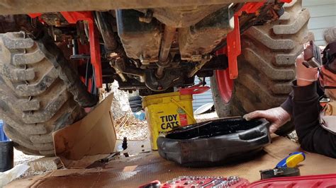How to Change the Transmission Hydraulic Oil Filter. . Kioti hydraulic oil change